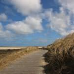 Strandweg auf Borkum